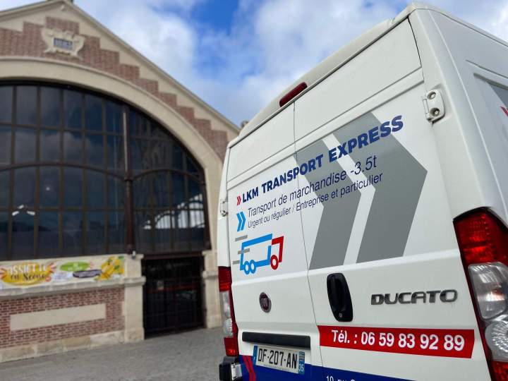 Fourgon pour transport de marchandises Normandie