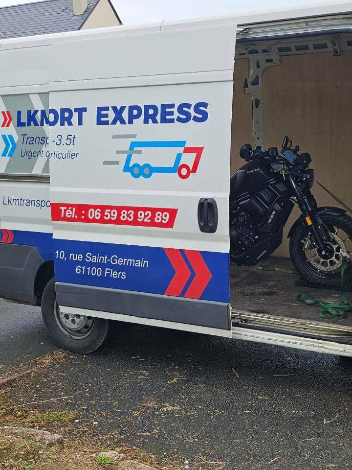 Transport moto Normandie